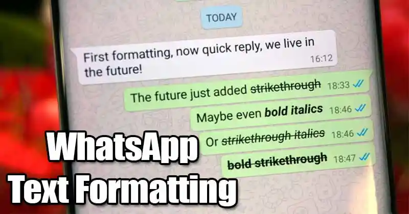 How to style WhatsApp text format?
